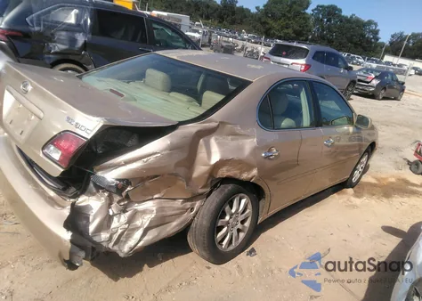 2003 Lexus Es 300 from USA, damaged, VIN JTHBF30G736010787